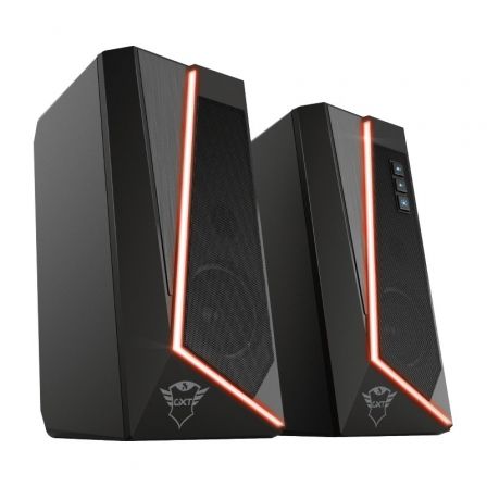 Trust GXT 609 Zoxa Altavoces 2.0 RGB Negro